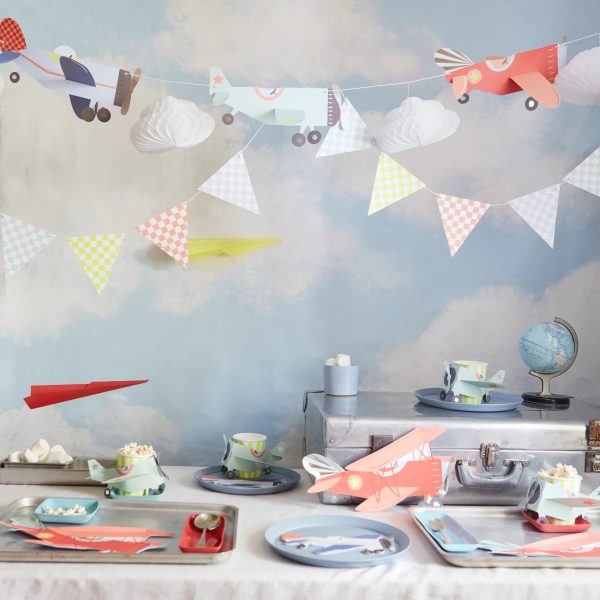 Airplane Party Garland Set 7ft on Sale