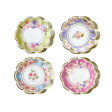 Floral Tea Party Assorted Dessert Plates 16ct Online now