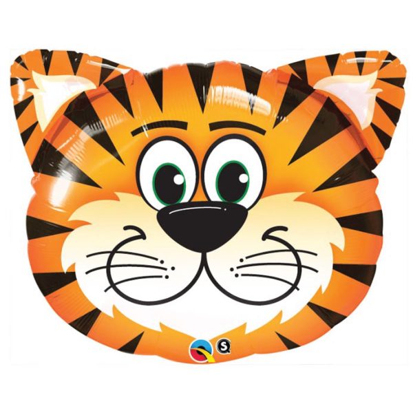 Tiger Face Mylar Balloon 30in Online Hot Sale