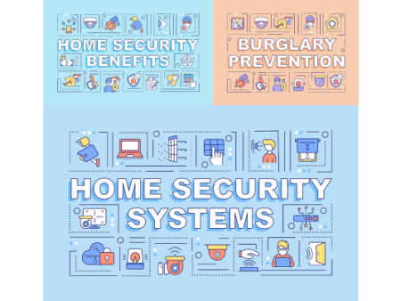 Home Security Systems Banners Bundle Cheap