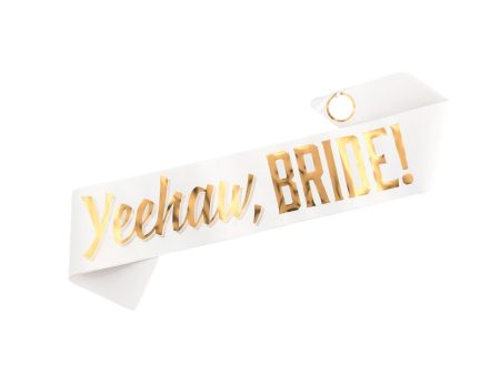 Yeehaw Bride Bachelorette Party Sash Sale