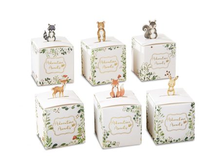 Woodland Adventure Awaits Favor Boxes 24ct Online Sale