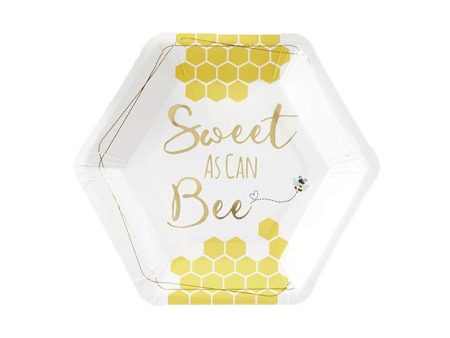 Sweet As Can Bee Dessert Plates 16ct Online Sale