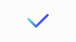 Animated checkmark gradient ui icon For Sale