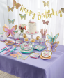 Butterfly Paper Table Cover Supply