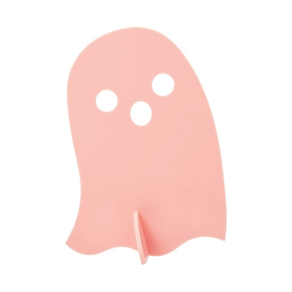 Pink Acrylic Ghost Decorations 3ct Cheap