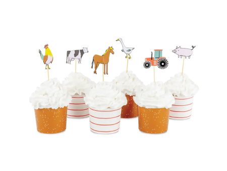 On the Farm Cupcake Kit 24ct Online now