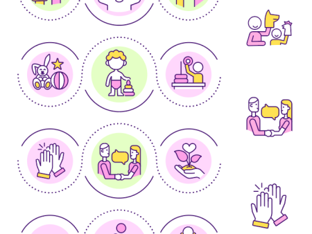 Icons for play therapy Supply