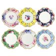 Floral Tea Party Plates Assortment 12ct Online now