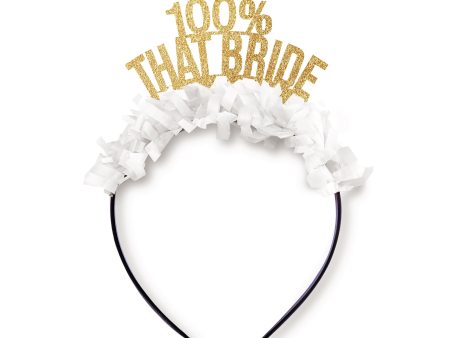 100% That Bride Headband Online Hot Sale